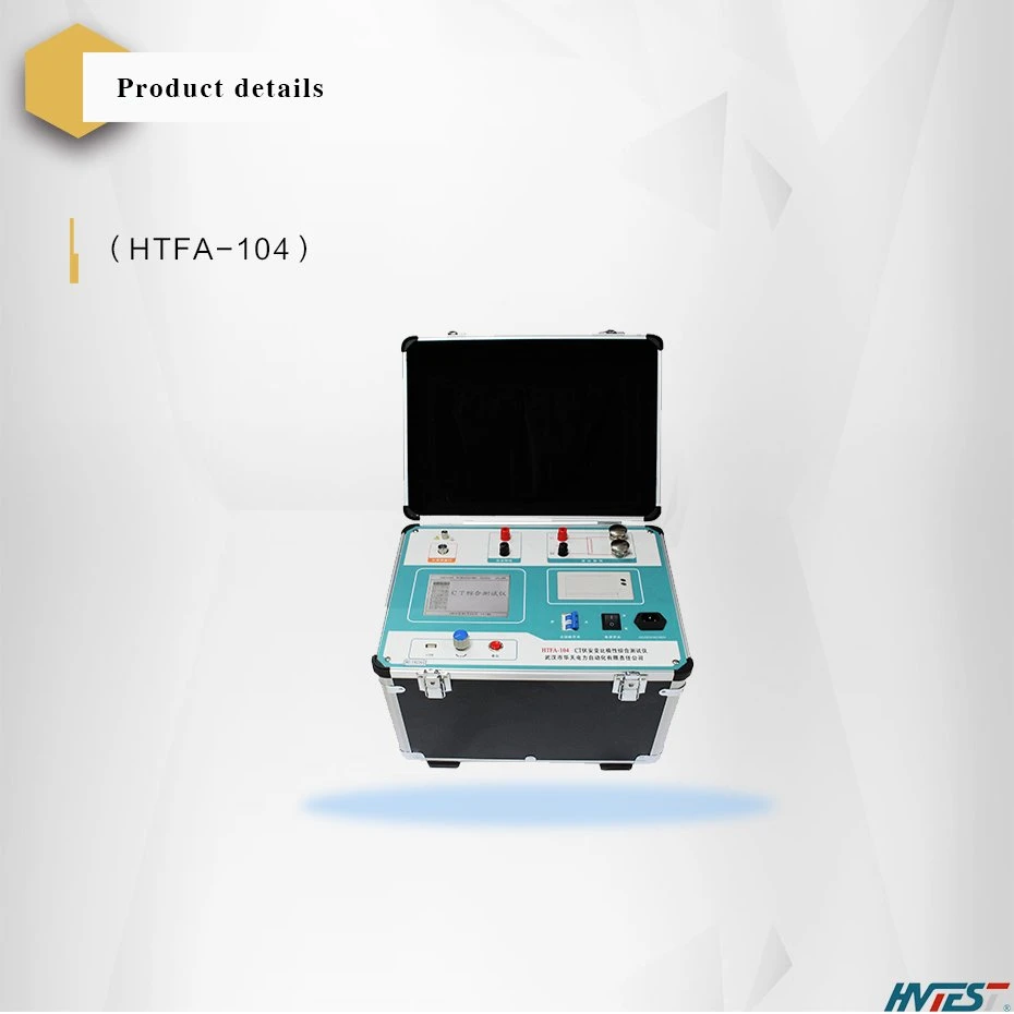 Htfa-104 High Performance Automatic Variable Frequency Current Transformer CT PT Analyzer