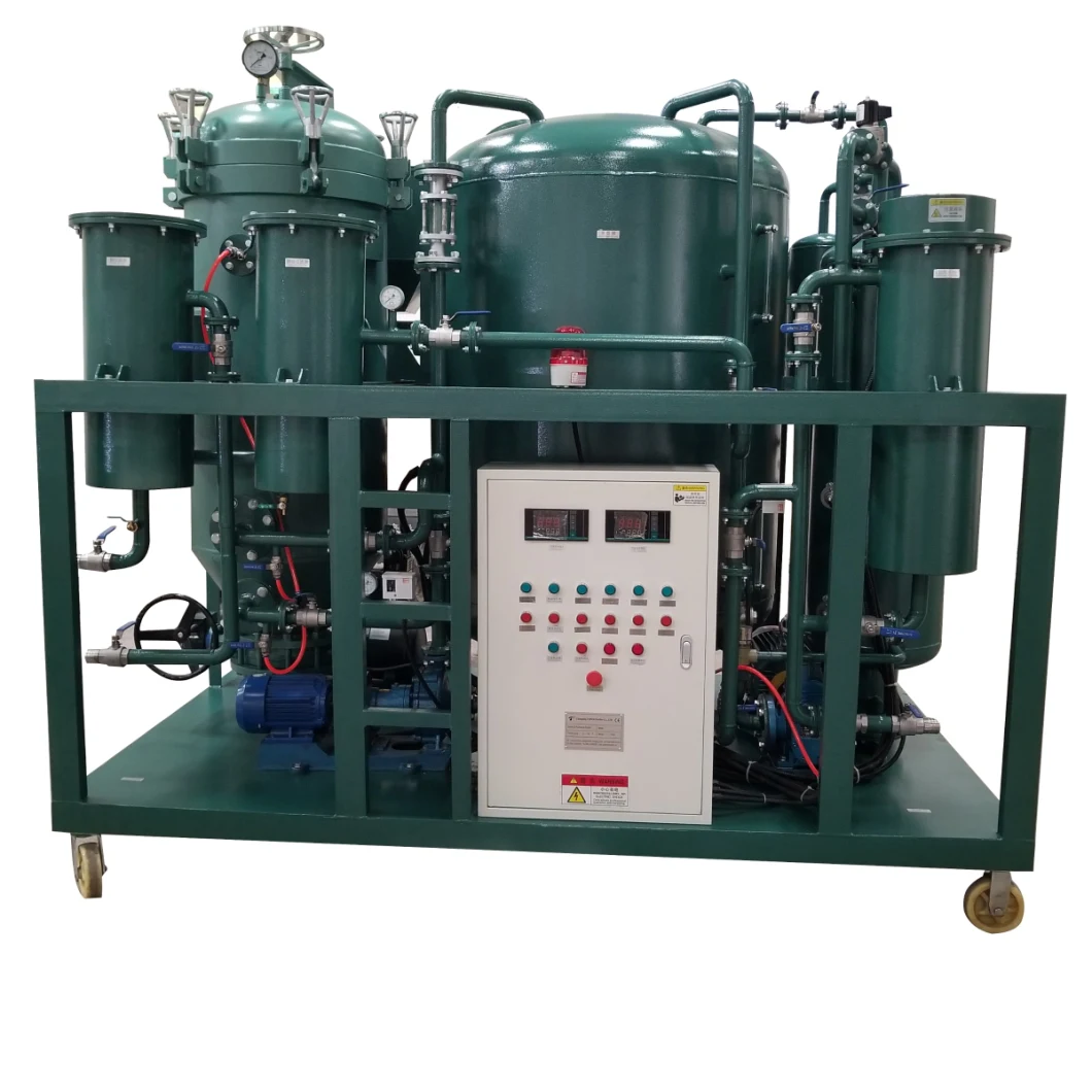 Used Frying Cooking Oil Decoloration and Filtration Machine Edible Oil Regeneration Purifier