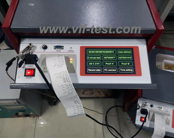 IEC156 0-100kv Insulating Oil Dielectric Strength Meter Transformer Oil Bdv Tester