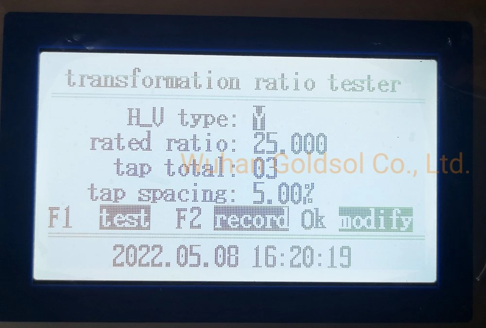 Automatic TTR Transformer Turns Ratio Tester