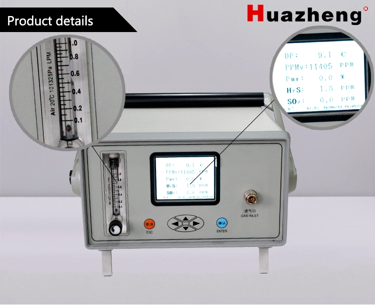 Portable Dew Point Analyzer for Sf6 Gas Trace Moisture Analysing