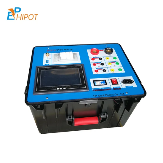 Analizzatore automatico CT PT, tester caratteristico Ctpt, analizzatore del rapporto di polarità del trasformatore