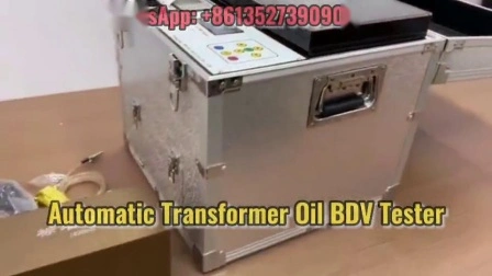 Tester Bdv per olio per trasformatori completamente automatico serie Fot-I per 100 kV (una tazza)